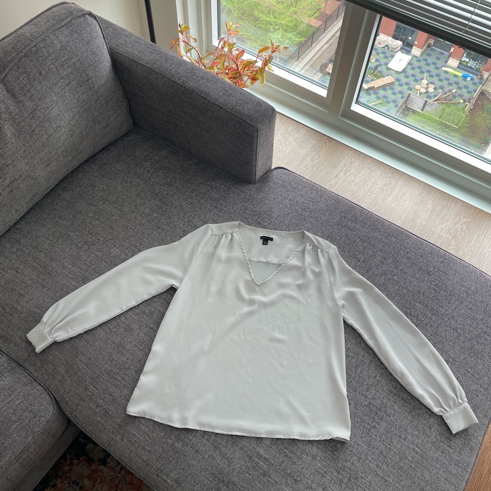 Light Gray AT Blouse